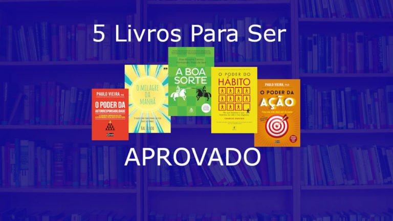 Capa 5 Livros Para Ser Aprovado em Concurso Público-Lecionare