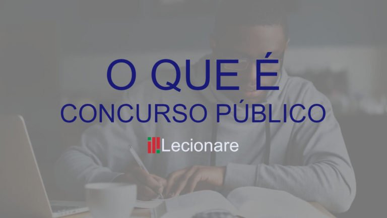 Capa-O Que É concurso Público