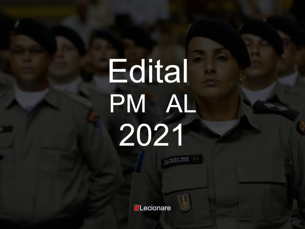 Edital PM AL 2021-Lecionare