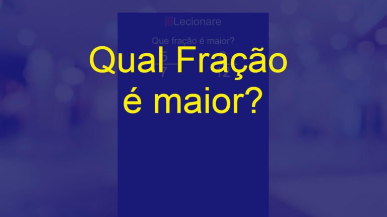 Capa Artigo Qual Fração é Maior-Lecionare