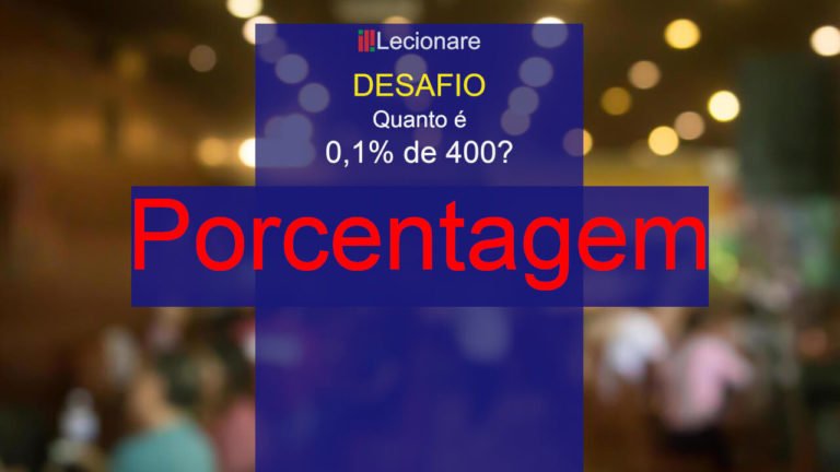 Capa Porcentagem-Lecionare