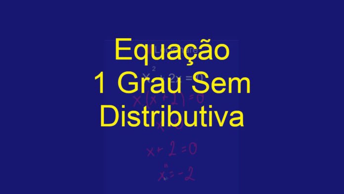 Capa Artigo Equação Sem Distributiva-Lecionare